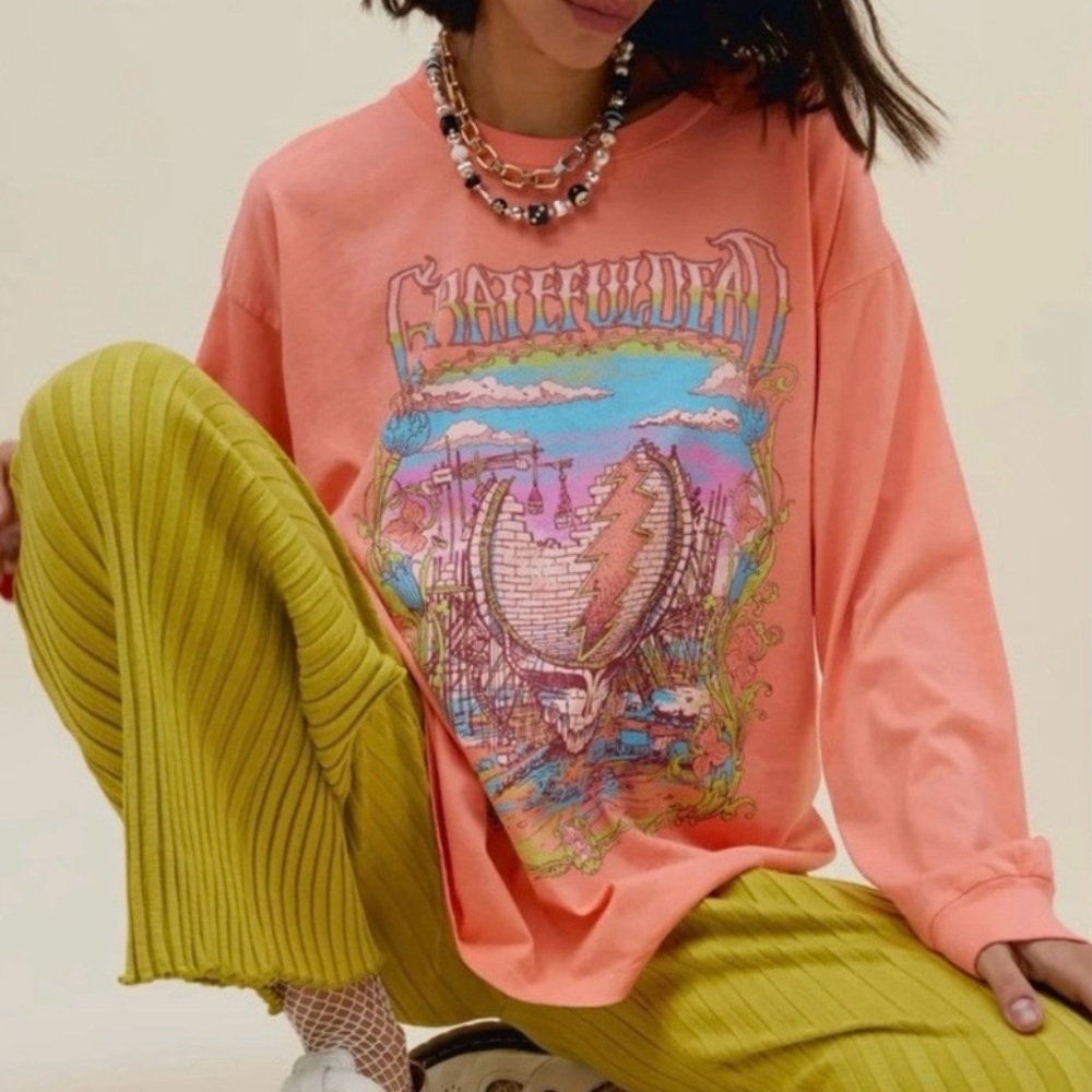 DAYDREAMER Grateful Dead women’s long sleeve tee SMALL